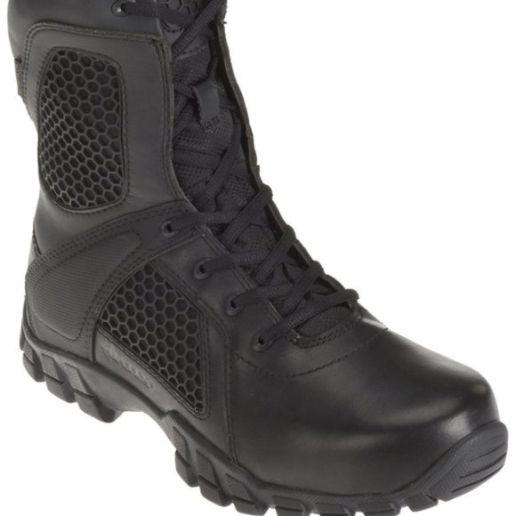 Bates 8" Shock Zipper Waterproof Boot Size 14 EW - Picture 4 of 5